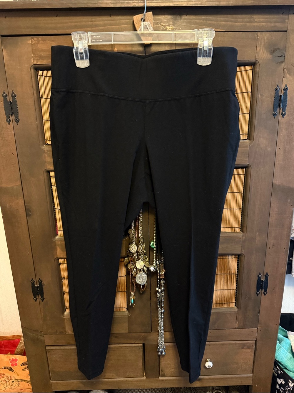 Lane Bryant Livi Black Women's Stretch Leggings - 22/24